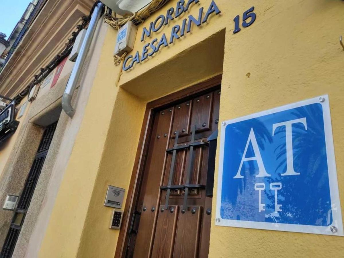 Elegante Apartamento Para 5 En El Centro De Caceres Con Wifi Eksteriør billede